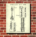 Archery Patent Print Arrows Blueprint Archer Poster