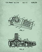 Atari Controller Patent Print Gaming Blueprint - OnTrendAndFab