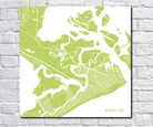 Atlantic City, New Jersey City Street Map Print Custom Wall Map