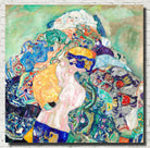 Gustav Klimt Fine Art Print, Baby