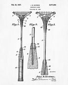 Badminton Patent Print Sports Blueprint Poster - OnTrendAndFab