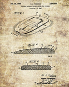 Baseball Training Mound Patent Print Sports Poster