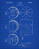 Basketball Patent Print Sports Blueprint Poster - OnTrendAndFab