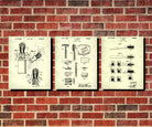 Bathroom Wall Art Set 3 Posters Bathroom Decor