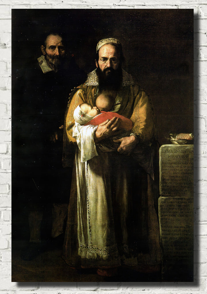 Jusepe de Ribera, Magdalena Ventura with Her Husband and Son, Bearded Lady