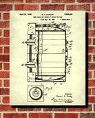 Beer Patent Print Cafe Poster Bar Art Pub Wall Poster - OnTrendAndFab