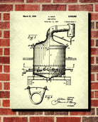 Beer Patent Print Bar Poster Pub Wall Poster Cafe Art - OnTrendAndFab