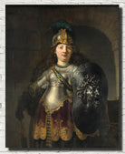 Rembrandt Fine Art Print, Bellona - Roman Goddess of War