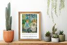 Berthe Morisot Exhibition Poster, Girls at the Window