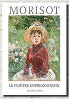 Berthe Morisot Exhibition Poster, The Red Bodice