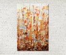 Original Painting James Lucas, Blown Autumn Abstract