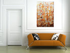 Original Painting James Lucas, Blown Autumn Abstract