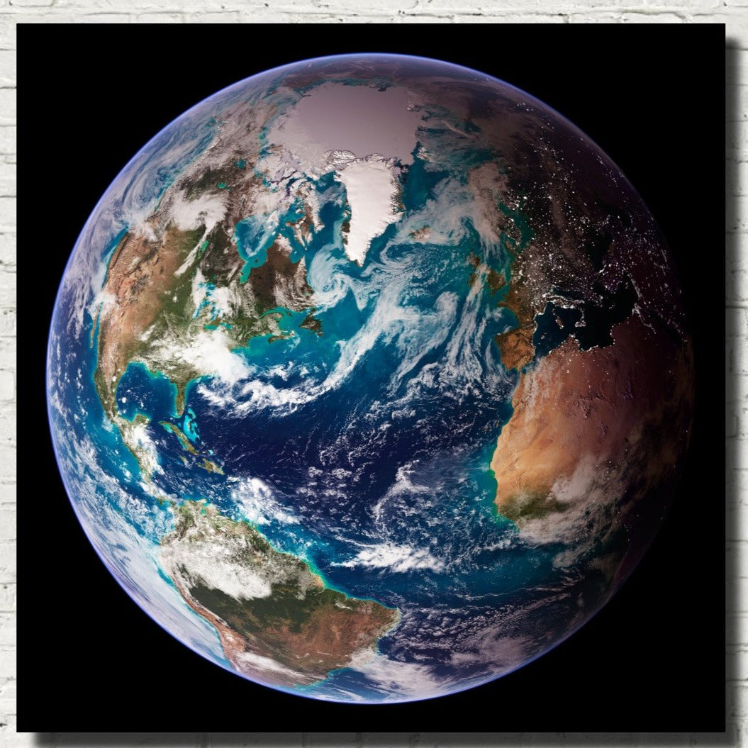 Photographic Art Print, Blue Marble