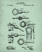 Bottle Opener Patent Print Cafe Art Blueprint Bar Poster - OnTrendAndFab