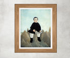 Henri Rousseau Framed Art Print, Boy on the Rocks