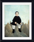 Henri Rousseau Framed Art Print, Boy on the Rocks