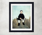 Henri Rousseau Framed Art Print, Boy on the Rocks