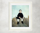 Henri Rousseau Framed Art Print, Boy on the Rocks