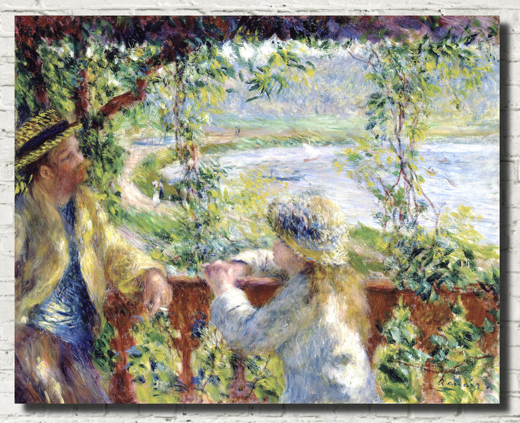 Renoir, Impressionist Fine Art Print, By the Water