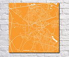 Cambridge City Street Map Print Custom Wall Map - OnTrendAndFab