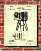 Camera Blueprint Art Photographer Poster Photography Patent - OnTrendAndFab