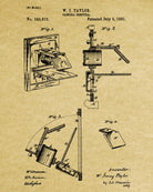 Camera Obscura Patent Print Art Science Wall Art