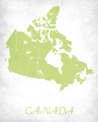 Canada Map Print Outline Wall Map of Canada