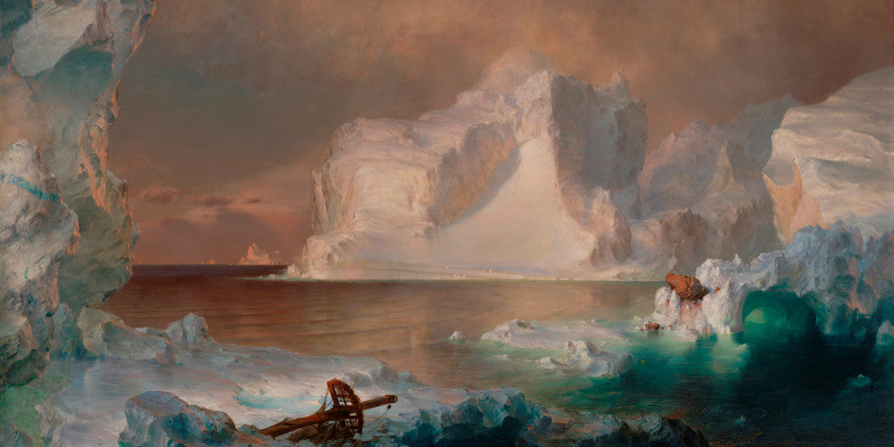 Frederic Edwin Church, Fine Art Print : The Icebergs