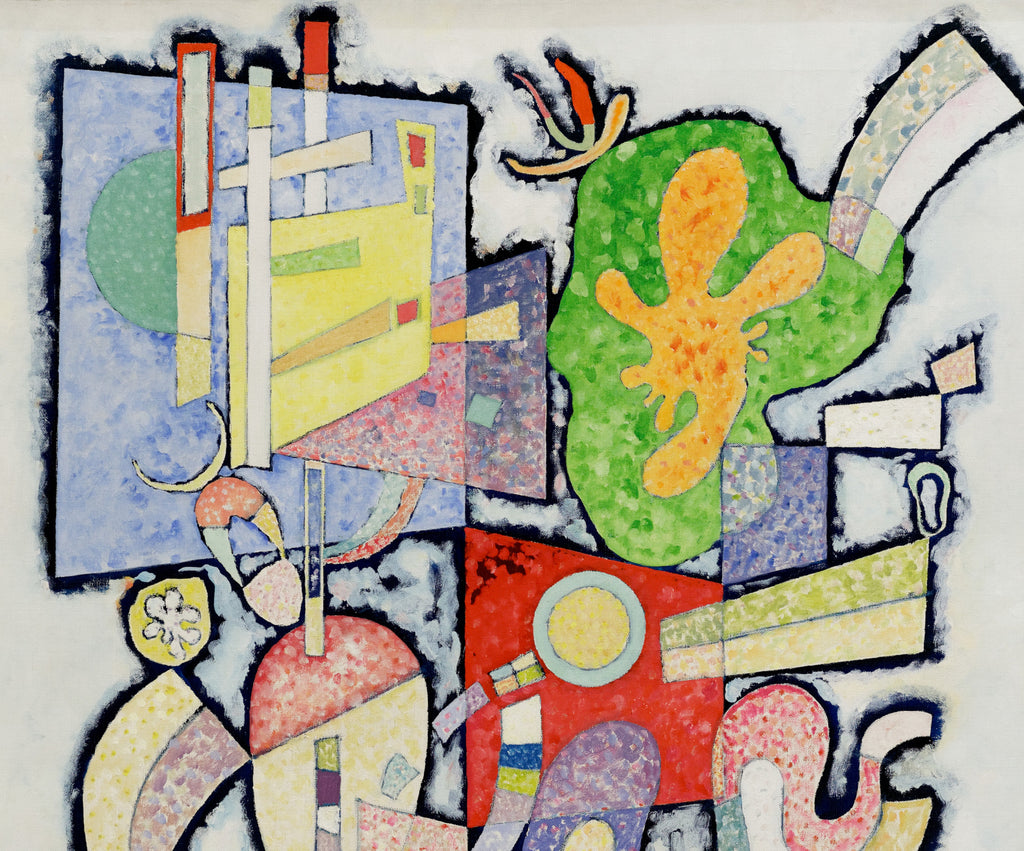 Wassily Kandinsky Abstract Fine Art Print, Complex-Simple