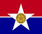 Dallas Texas City Flag Print