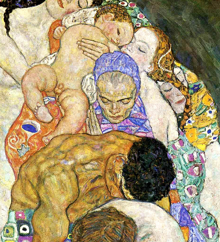 Gustav Klimt Fine Art Print, Death and Life
