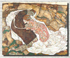 Egon Schiele Fine Art Print, Death and the Maiden