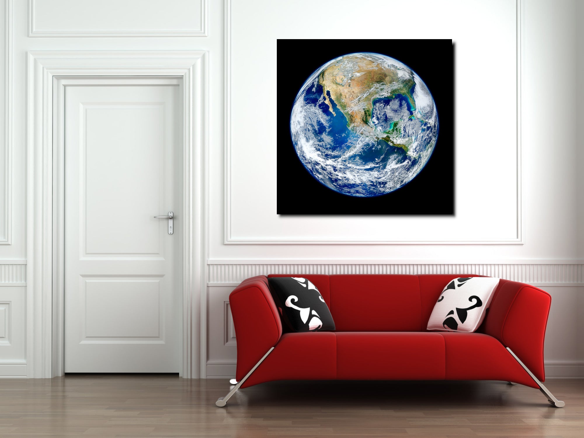 Photographic Art Print, Earth From Space