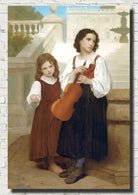 William-Adolphe Bouguereau, Fine Art Print : Far From Home