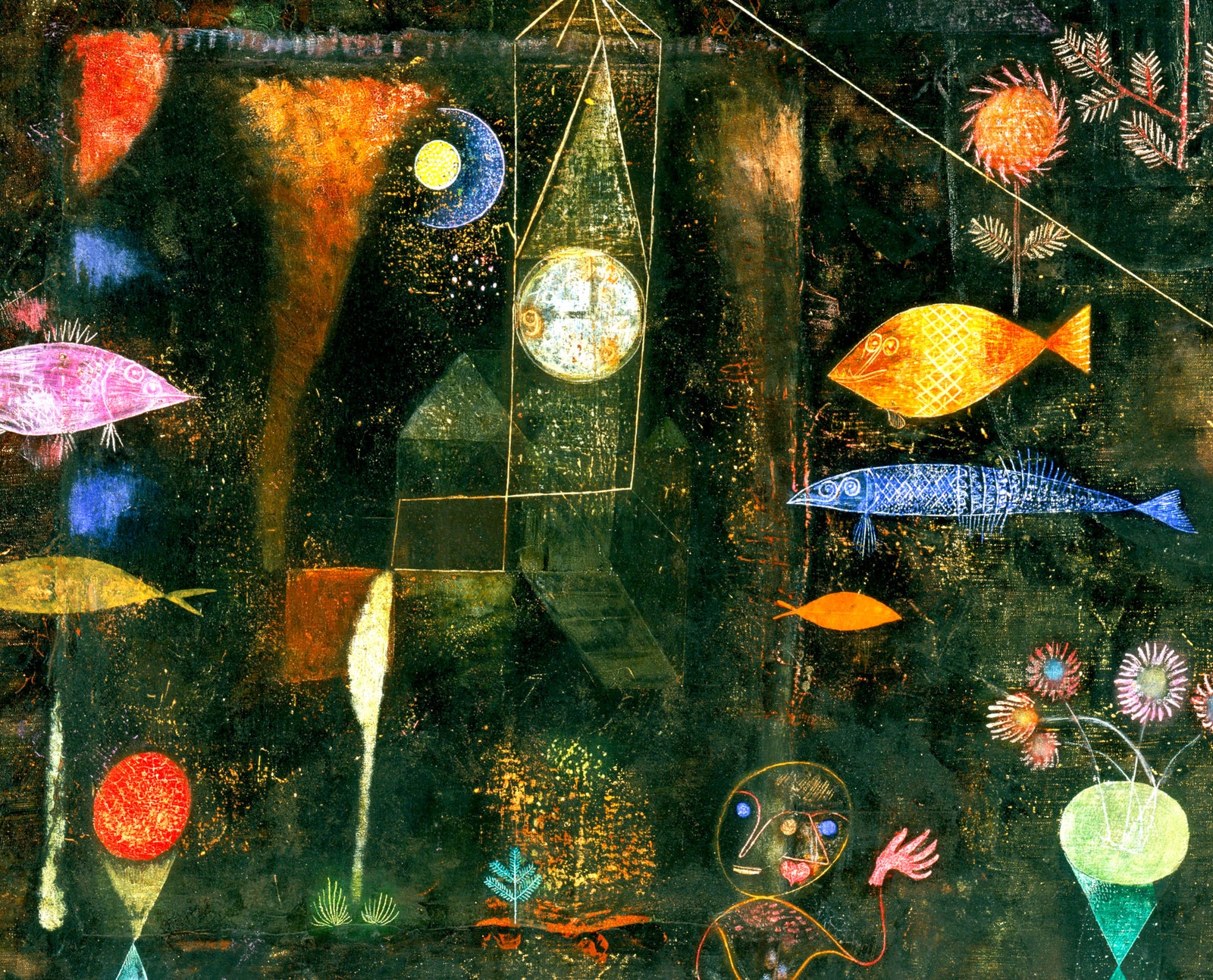 Paul Klee Fine Art Print, Fish Magic – GalleryThane