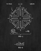 Frustration Patent Print Board Game Blueprint Games Poster