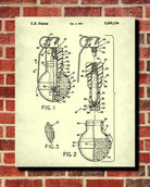 Gas Grenade Patent Print Law Enforcement Wall Art Poster