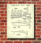 Golf Club Patent Print Golfer Wall Art Golfing Poster