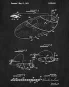 Golf Practice Patent Print Golfing Gift Golfer Poster