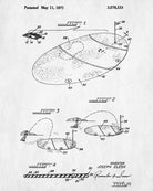 Golf Practice Patent Print Golfing Gift Golfer Poster