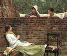 John William Waterhouse Fine Art Print, Gossip