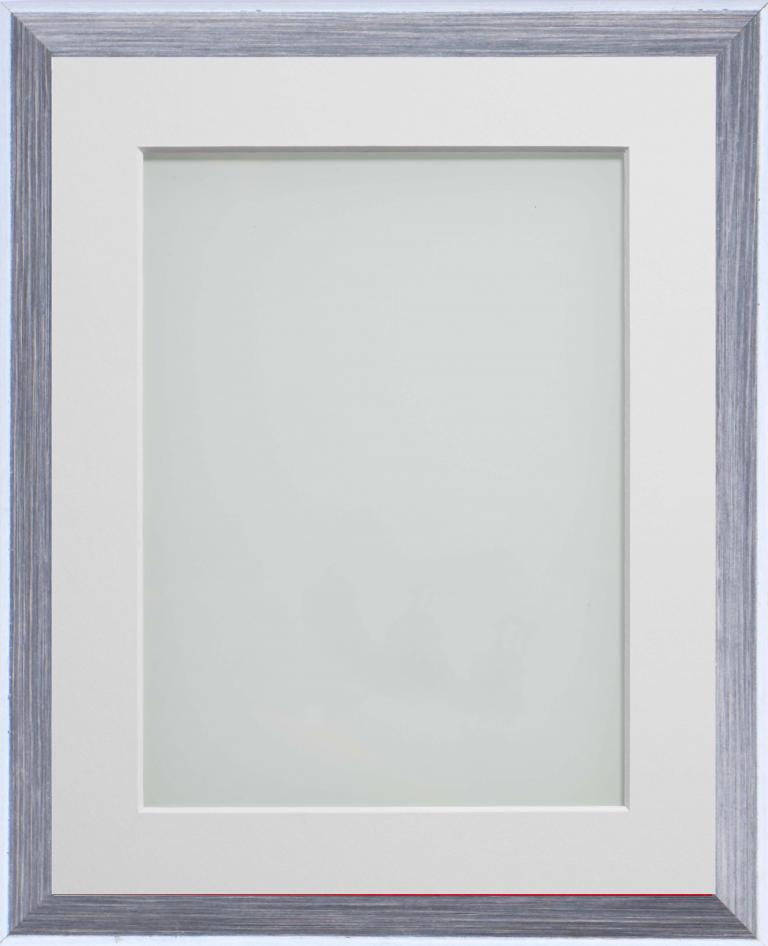 Two-tone Painted Wooden Frames For Prints, Blue - Landscape and Portrait Formats