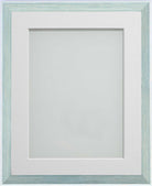 Two-tone Painted Wooden Frames For Prints, Green - Landscape and Portrait Formats