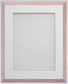 Two-tone Painted Wooden Frames For Prints, Light Brown - Landscape and Portrait Formats