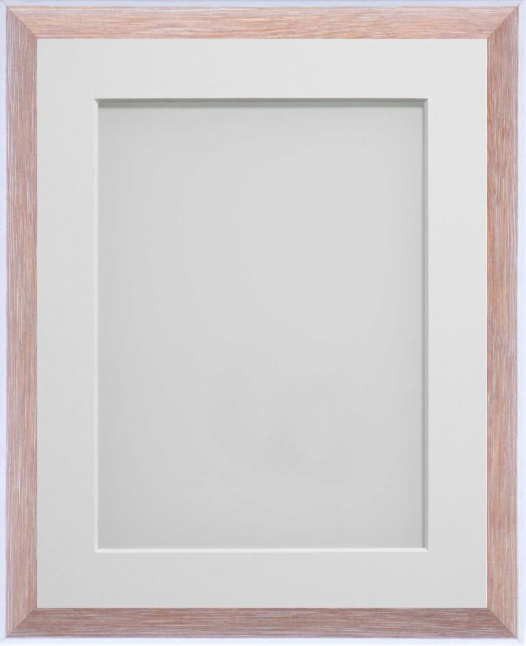 Two-tone Painted Wooden Frames For Prints, Light Brown - Landscape and Portrait Formats
