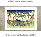 36 Views of Mount Fuji, Hodogaya on the Tokaido, Katsushika Hokusai, Japanese Print