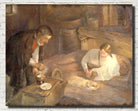 Fritz von Uhde Fine Art Print : Holy Night