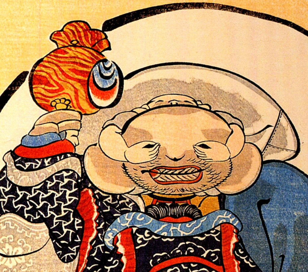 Utagawa Kuniyoshi, Japanese Fine Art Print, Hotei