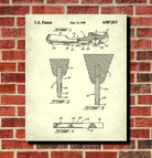 Ice Hockey Poster Skate Blade Patent Print Sports Blueprint