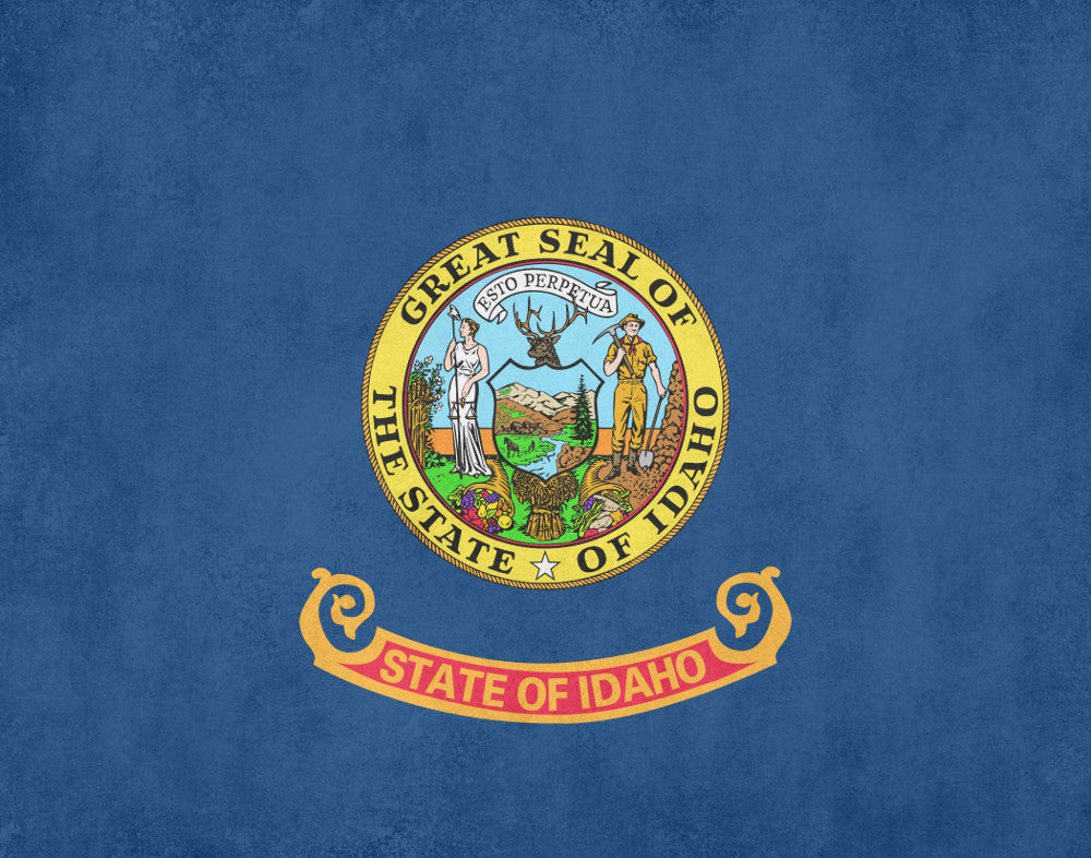 Idaho State Flag Print